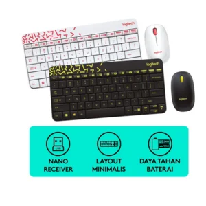 Mouse dan Keyboard Logitech MK 240 NANO