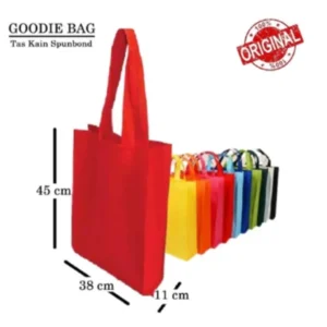 Tas Spunbond Handle uk 38x45x8 Tas Goodiebag besar