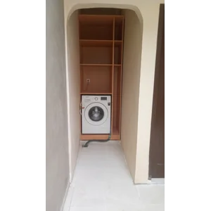 Lemari Laundry lemari kaca AJK