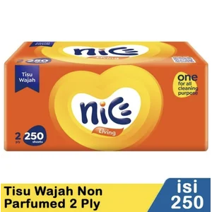 Tisu wajah nice 250 sheet
