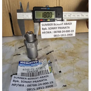 KOMATSU 6745-71-4330 SENSOR 6745714330 PC300-8 FUEL PIPE VALVE INJECTION 6745 71 4330 RELIEF 1020 087 C851 FUEL 1020087C851 VALVE 1020-087-C851