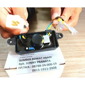 AVR 2 KW - 3 KW FOR GENERATOR 1 PHASE GENERATOR AVR 2KW 3KW - 6 CABLES  - TOP QUALITY