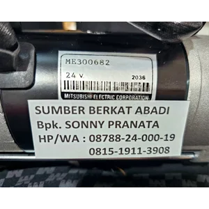MITSUBISHI ME300682 ME 300682 M008T62271 M8T62271 M8T 62271 DRS1092 DRS 1092 255472M STM2271 20437166OE 151.533.112 151533112 - 24V 5KW 11T - GENUINE JAPAN