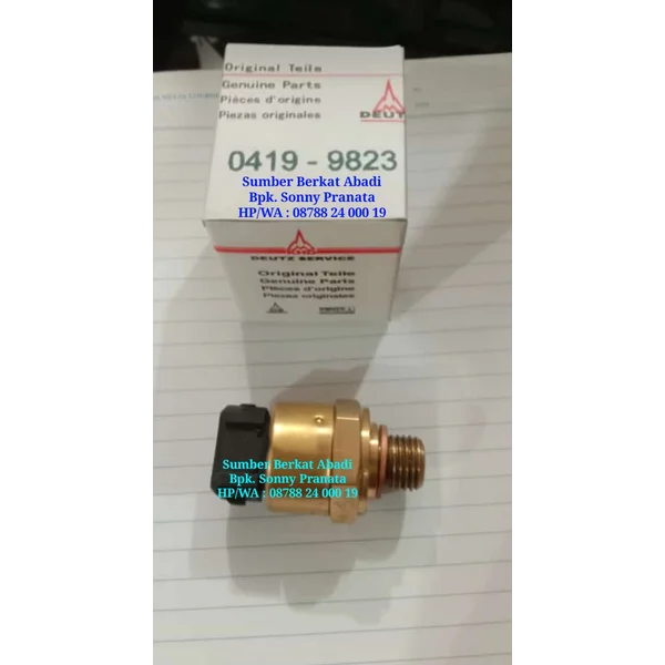 DEUTZ 0419-9823 SWITCH OIL FUEL PRESSURE SENSOR TEMPERATURE 04199823 0419 9823