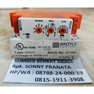 BROYCE LEYD/A LEYD-A TIMERS 12 - 230VAC/DC STAR/DELTA START TIMER LEYDA LEYD A