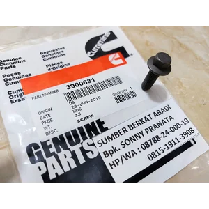 CUMMINS 3900631 SCREW HEXAGON FLANGE HEAD CAP