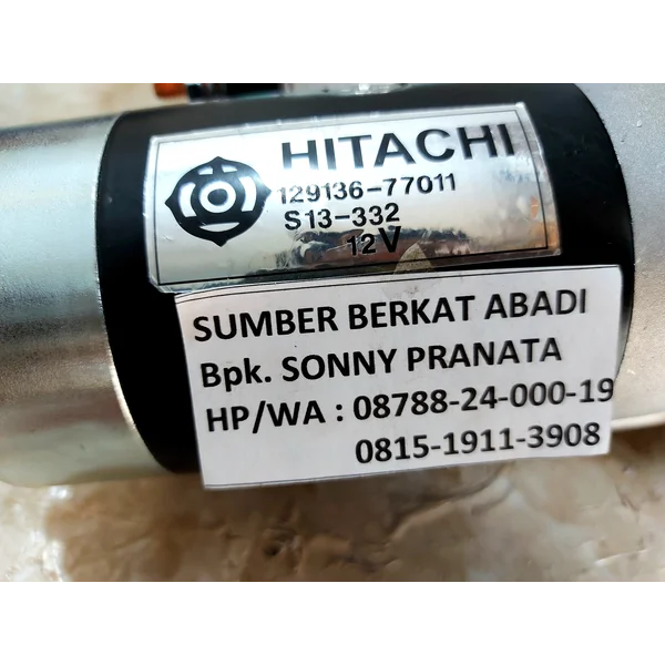 STARTER 129136-77011 S13-332 MOTOR 12V 2.5KW 15T 12913677011 S13 332 19709N 4TN78 S13-294 S13294 S13 294 3TNV88