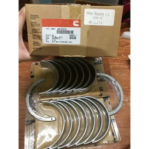 CUMMINS AR-12272 AR12272 AR 12272 MAIN BEARING OVERSIZE 0.20 METAL DUDUK KTA19 - 1 SET - ISI 16 BEARING