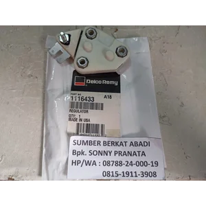  DELCO REMY 1116433 VOLTAGE REGULATOR 12 VOLT HEAVY DUTY UNI0709 UNI 0709 SWITCH 433 17M13A 43317M13A - 12V - GENUINE MADE IN USA