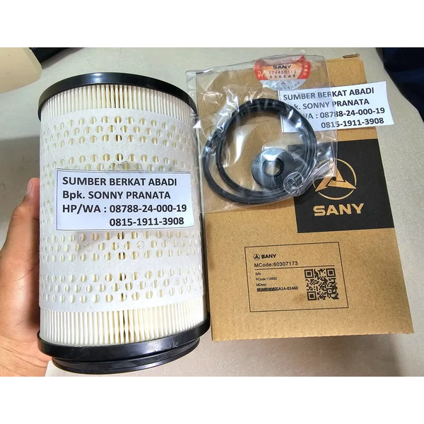 Buy SANY 60307173 FUEL FILTER 160603020043B A14-01460 A1401460 A14 ...