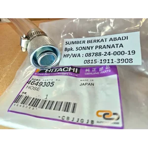 HITACHI 4649305 HOSE OIL DRAIN COUPLING