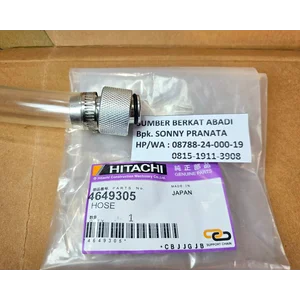 HITACHI 4649305 HOSE OIL DRAIN COUPLING
