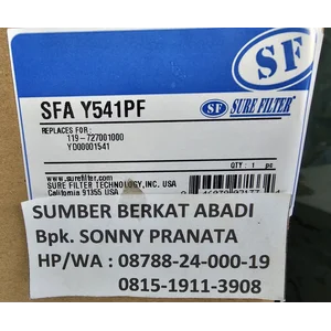 SURE SFA Y541PF SFAY541PF SFA-Y541PF SFAY 541PF AIR FILTER 119-727001000 YD00001541 172B06-11510 172B0611510 172B06 11510 119727001000 Y000001541 172B06 11510 119 72701001