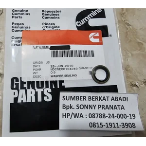 Buy CUMMINS 3918192 4095638 3914896 3093863 3907542 SEALING WASHER ...
