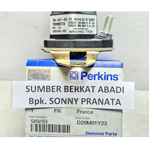  PERKINS 589/93 RELAY 589 93 RELAY 58993 CONTACTOR 784-2421-020-03 SWITCH 784242102003 - 24V - 24 VOLT - GENUINE ORIGINAL
