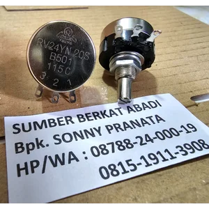 POTENSIOMETER COSMOS RV24YN 20S B501 500 OHM POTENTIOMETER COSMOS RV 24YN B 501 500 OHM - GENUINE TOKYO PRODUCT
