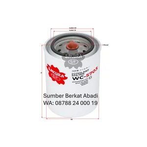 SAKURA WC 5703 COOLANT FILTER WC-5703 WC5703 6742-01-3490 6742013490 6742 01 3490 4266063 3318319 4058965