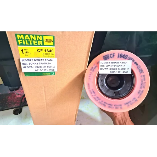 MANN CF1640 INNER AIR FILTER CF 1640 CF-1640  C 27 1170 C 27 1250/1 C 27 023 C 26 980  C271170 C271250/1 C27023 C26980  C-27-1170 C-27-1250/1 C-27-023 C-26-980 - GENUINE MADE IN GERMANY
