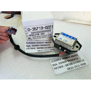 NIKKO 0-35719-0221 REGULATOR 035719-0221 ASSY 0357190221 IC 6W141J 6W-141J 6W 141J - 24V - 2 PIN TERMINAL - GENUINE ORIGINAL