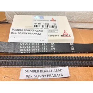 DEUTZ 0118-1387 V-BELT 01181387 FAN BELT 0118 1387 - GENUINE ORIGINAL ASLI 100%