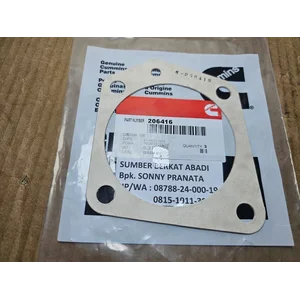 CUMMINS 206416 GASKET WATER PUMP DRIVE - KTA38 KTA50 K38 K50 QSK19 QSK38 GTA38 CM558 KT19