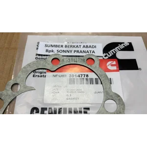CUMMINS 3014778 LUBRICATING OIL PUMP COVER GASKET 3012720 - NT855 N14 