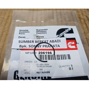 CUMMINS 206196 RETAINING RING 206196