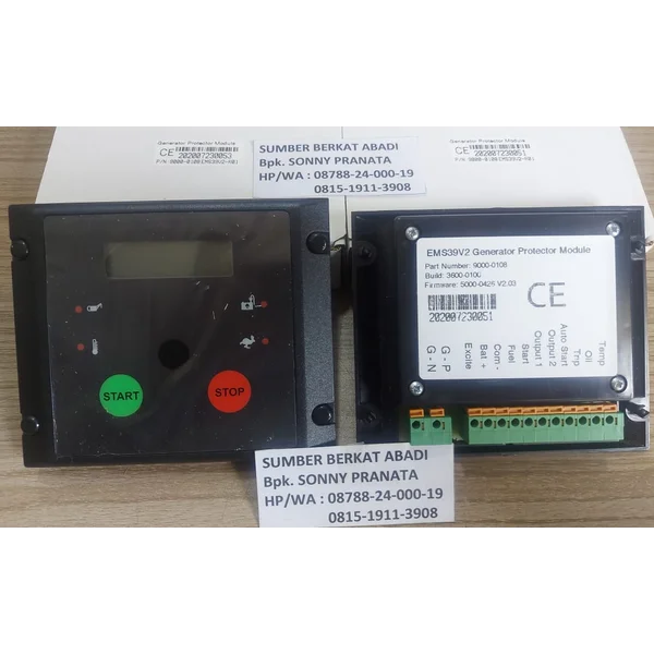 EMS39V2 EMS 39V2 GENERATOR PROTECTION MODULE P/N 9000-0108 90000108 9000 0108 - GENUINE