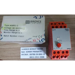 BROYCE CONTROL M3PRT/2 161-300VAC M3PRT2 300VAC M3PRT 2 300VAC