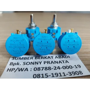 POTENTIOMETER BOURNS 10 K OHM - GENUINE MEXICO - POTENSIOMETER BOURNS 10K OHM - 10 TURN - P/N 3590S-2-103L - GENUINE MEXICO
