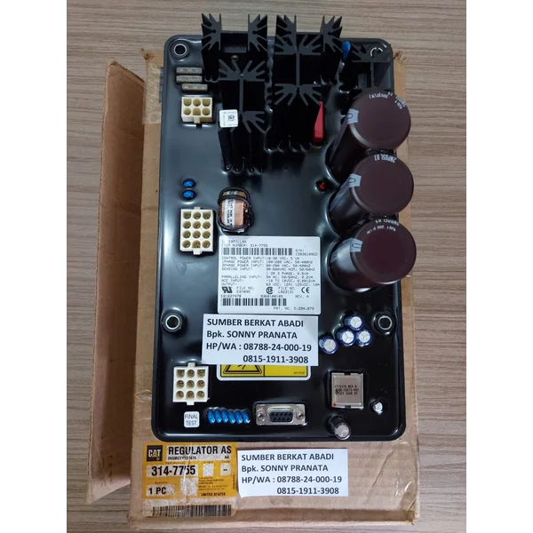 CATERPILLAR 314-7755 VOLTAGE REGULATOR AS CDVR CAT 3147755 CAT 3147 755 - GENUINE