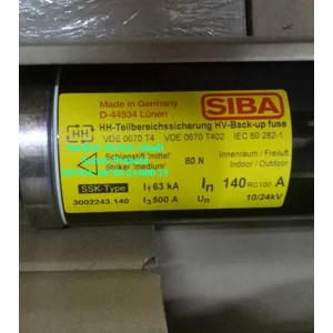 FUSE SIBA 140A 10/24KV ITEM NUMBER 3002243.140 - SIBA 140 A 10/24 KV 3002243140 - GENUINE GERMANY