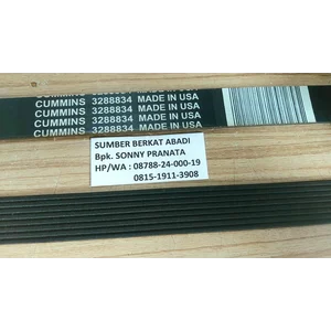 CUMMINS 3288834 V-BELT 6732-81-3440 FAN BELT 6732813440 6732 81 3440 6251-71-4150 6251714150 6251 71 4150 8PK1473 8PK 1473 8PK-1473