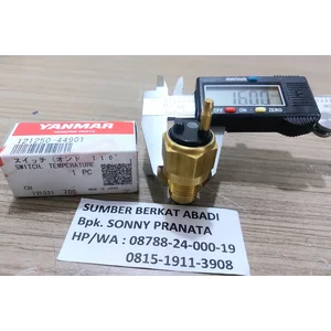 YANMAR 121250-44901 SWITCH WATER TEMPERATURE SENSOR 12125044901 SENDER 121250 44901 124250-49350 124450-44902 - GENUINE