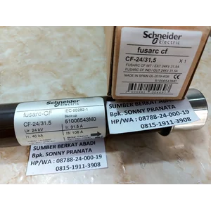 SCHNEIDER FUSARC CF-24 31.5 MODEL 51006543MO 24 KV 31.5A 51006543M0 51006543 M0 3000613.31.5 3000613315  - GENUINE