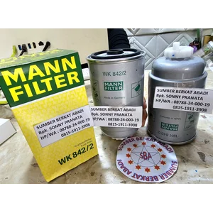 MANN FILTER WK 842/2 WK842/2 WK 842 / 2 WK 842-2 WK 842 2 WK8422 FUEL FILTER - GENUINE MADE IN GERMANY