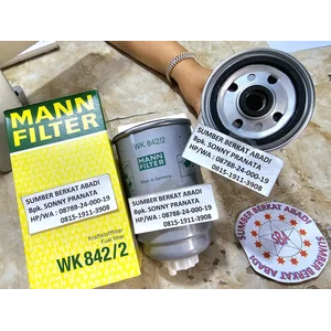 MANN FILTER WK 842/2 WK842/2 WK 842 / 2 WK 842-2 WK 842 2 WK8422 FUEL FILTER - GENUINE MADE IN GERMANY