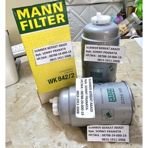 MANN FILTER WK 842/2 WK842/2 WK 842 / 2 WK 842-2 WK 842 2 WK8422 FUEL FILTER - GENUINE MADE IN GERMANY