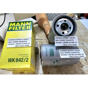 MANN FILTER WK 842/2 WK842/2 WK 842 / 2 WK 842-2 WK 842 2 WK8422 FUEL FILTER - GENUINE MADE IN GERMANY