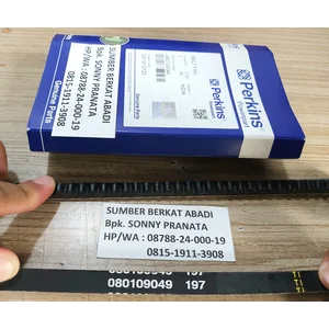 PERKINS V BELT 080109049 FAN BELT 080109049 - GENUINE