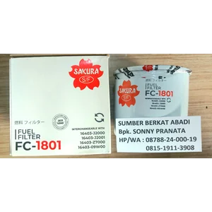 FILTER SAKURA FC-1801 FC1801 FC 1801 FUEL FILTER 16403-J2000 16403-J2001 16403-Z7000 16403-09W00 130366020