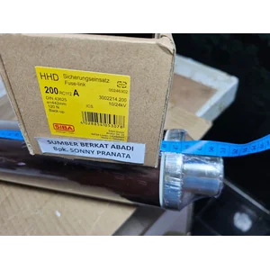 SIBA 3002214.200 FUSE 200A 10/24kV 200RC112A 442mm 120N 3002214200 3002214 200 63 kA FUSE 200 A - GENUINE MADE IN GERMANY