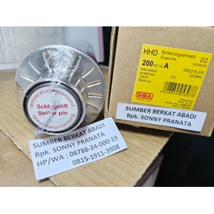 SIBA 3002214.200 FUSE 200A 10/24kV 200RC112A 442mm 120N 3002214200 3002214 200 63 kA FUSE 200 A - GENUINE MADE IN GERMANY