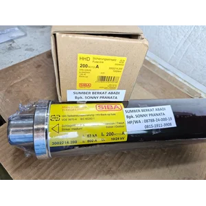 SIBA 3002214.200 FUSE 200A 10/24kV 200RC112A 442mm 120N 3002214200 3002214 200 63 kA FUSE 200 A - GENUINE MADE IN GERMANY