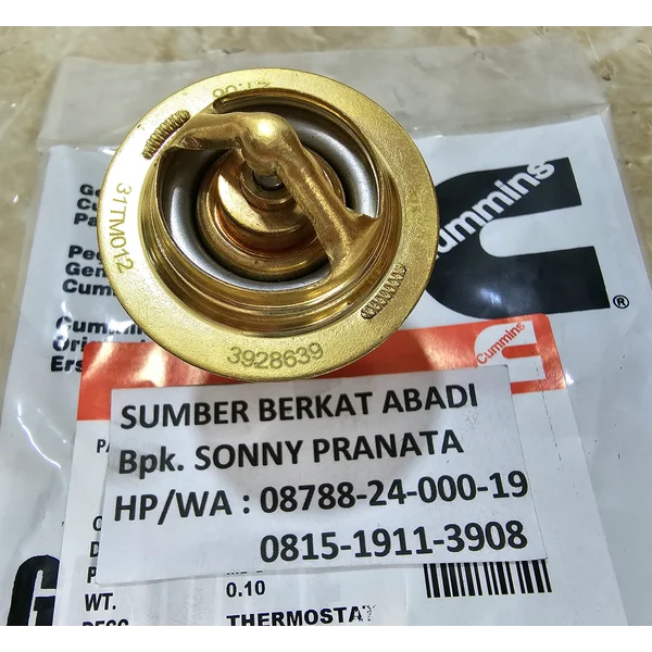 CUMMINS 3928639 THERMOSTAT 83°C 3907242 31TM012 3901845 - 6CTA 8.3L