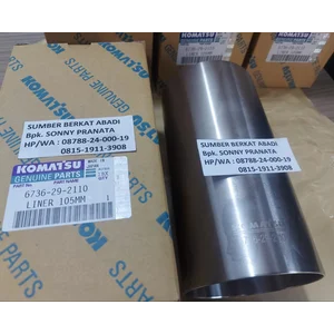 KOMATSU 6736-29-2110 6736292110 6736 29 2110 3904166 CYLINDER LINER S6D102 PC200-7 CUMMINS - 104.5 MM - 4BT 6BT