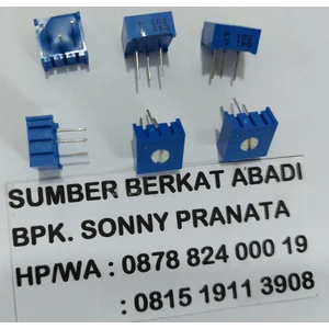 TRIMPOT 3386 102 1K Ohm 1 K OHM - 3 KAKI - CW - 3386P-1-102LF