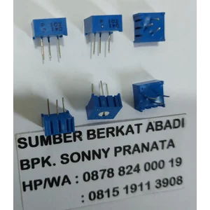 TRIMPOT 3386 102 1K Ohm 1 K OHM - 3 KAKI - CW - 3386P-1-102LF
