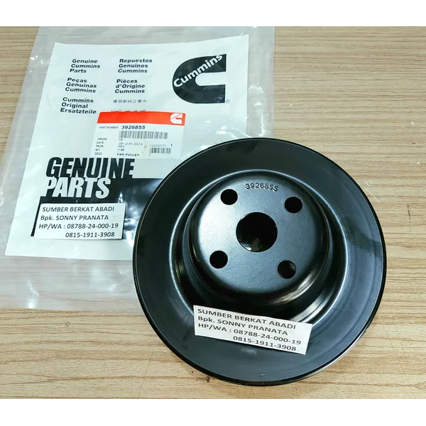 CUMMINS 3926855 FAN PULLEY 3926854 3918204 6CT ENGINE