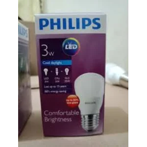 Lampu LED 3 watt merk. Philips